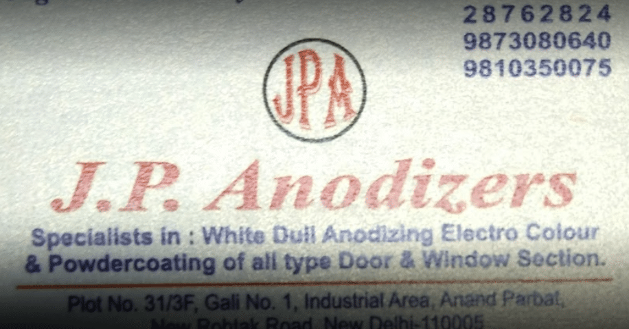 J P Anodizers
